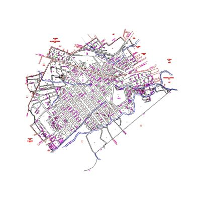 Plano Topografico de Ciudad Mendoza