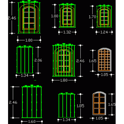 Tipos de ventana colonial con herreria