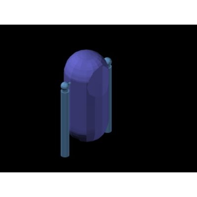 Bote de basura 3d