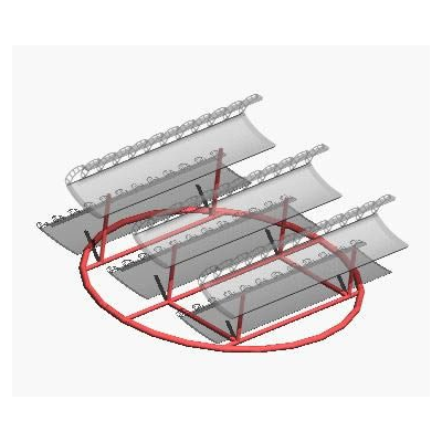 Paneles solares 3d