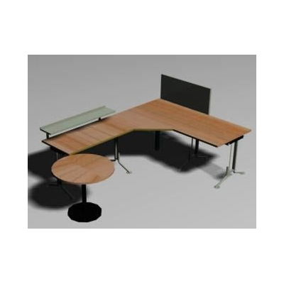 Escritorio esquinero 3d