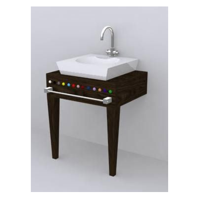 Lavabo Moderno de Madera