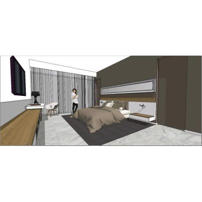 Dormitorio 3d