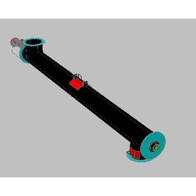 Tornillo sin fin 3d
