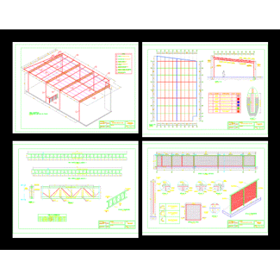Proyecto techo estructural para centro educativo