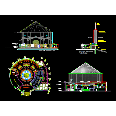 Planos de restaurante
