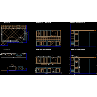Plano diseno cocina
