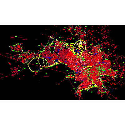 Plano de priego de cordoba