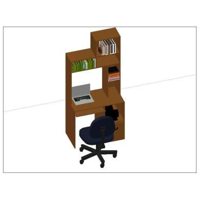 Mesa de computador 3d