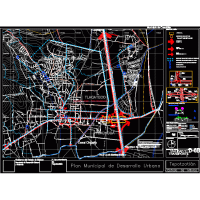 Vialidades y transporte del municipio de tepotzotlan