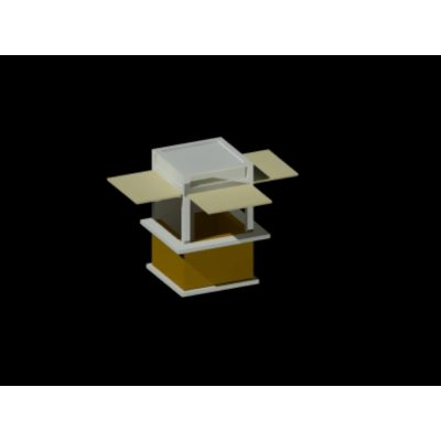 Modulo de caseta para comercio en parque