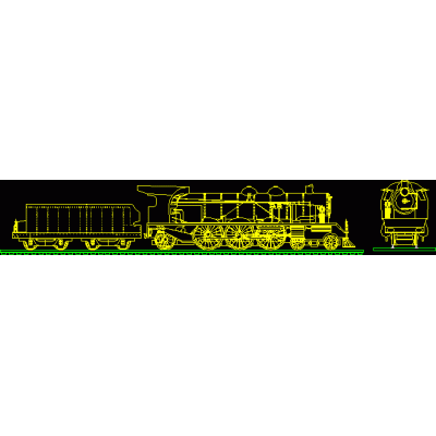 Tren a vapor