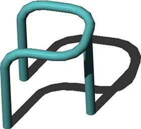 3D-Metallstruktur