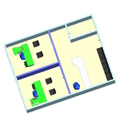Diseno de Oficina Modular en Drywall