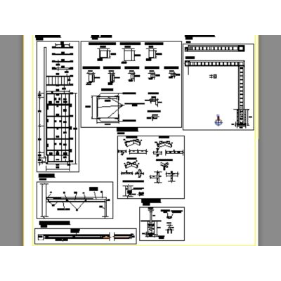 Cochera con estructura metalica-