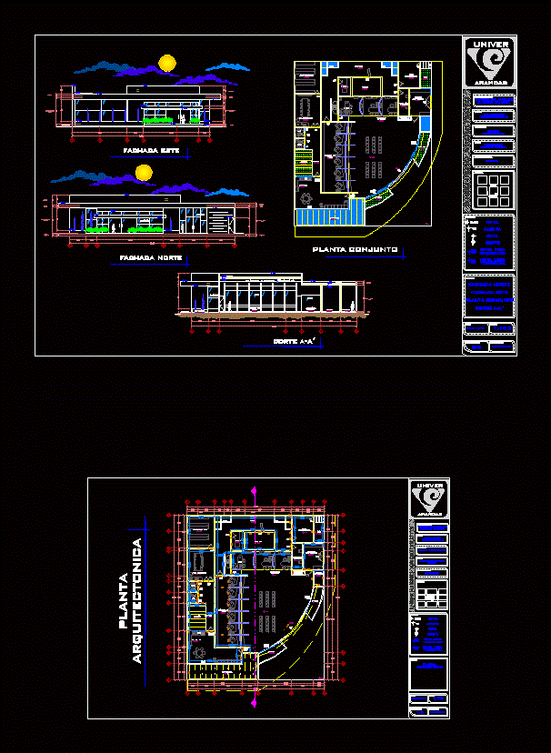 blueprint of a bank