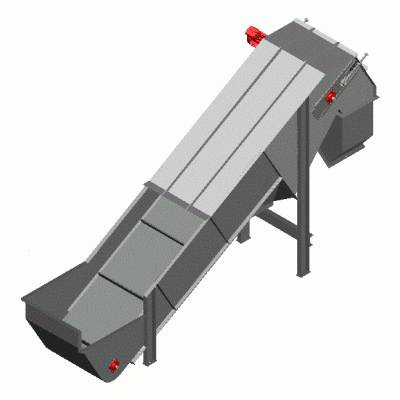 Transportador de cinta magnetico 3d para mineria