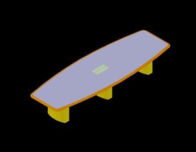 3d conference table