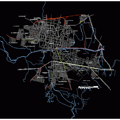 Traza urbana de ameca