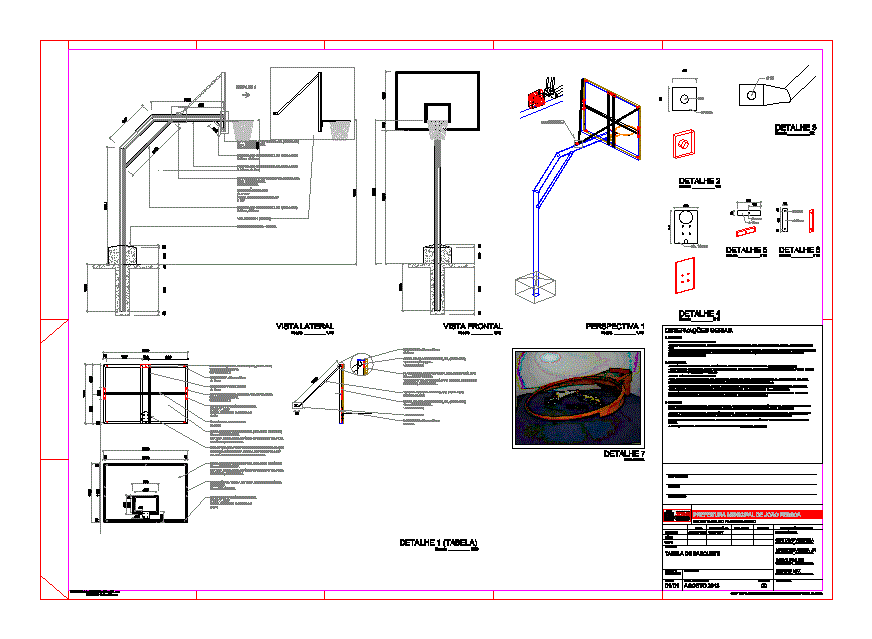 Estructura de baloncesto