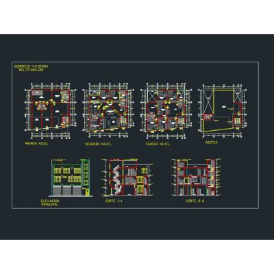 Multifamiliar con comercios