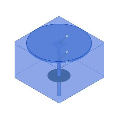 Round Outdoor Table