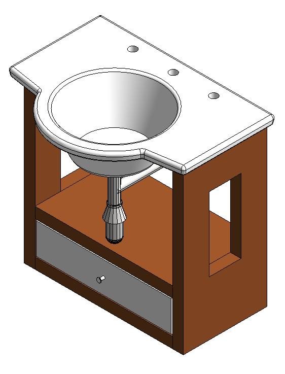 washbasin with furniture