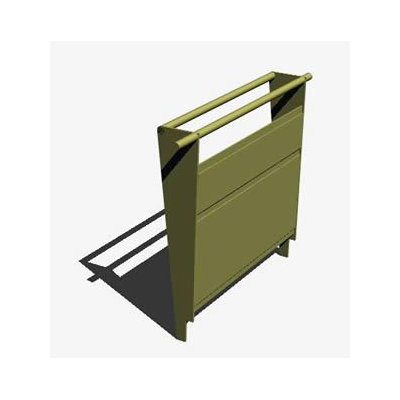 garde-corps de conception 3D