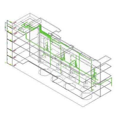 Industrial 3d canerias