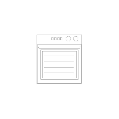 Horno De Encastrar En Alzado