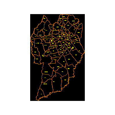 Mapa bairros de curitiba