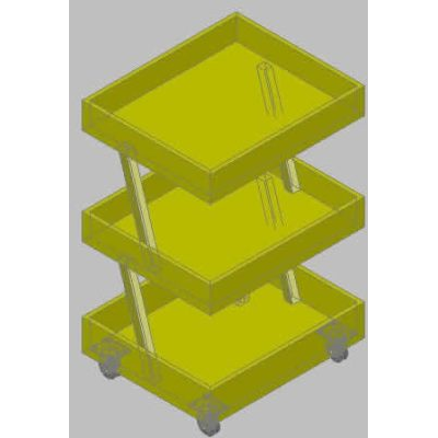 Mueble auxiliar para masajes