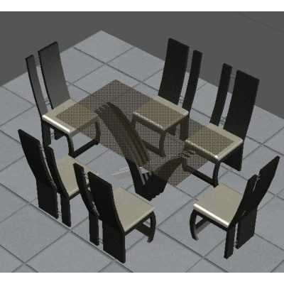 3d dining room