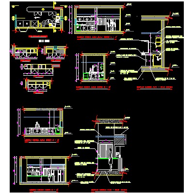 Mueble de cocina - oficina