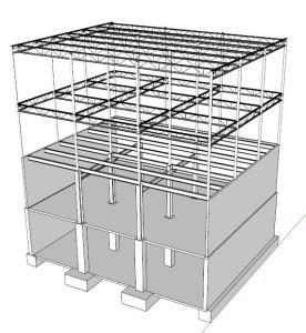 3d sketchup structure