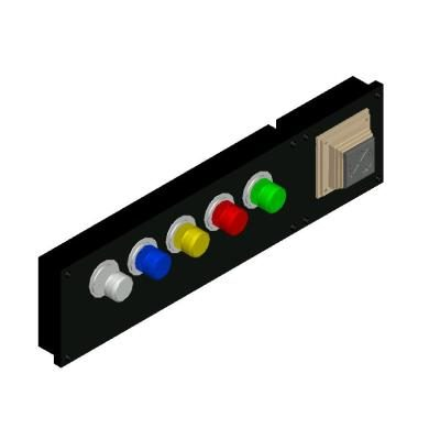 Semaforo interno completo 5 luces