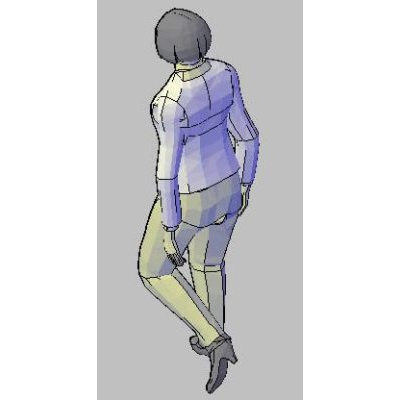 Mujer 3d