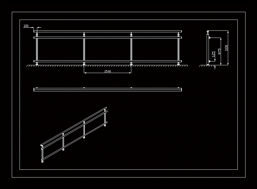 aluminum railing