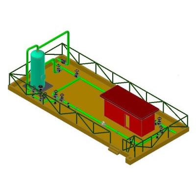 Planta procesadora de gas