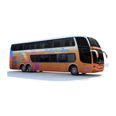 Bus marcopolo de 2 pisos 3d