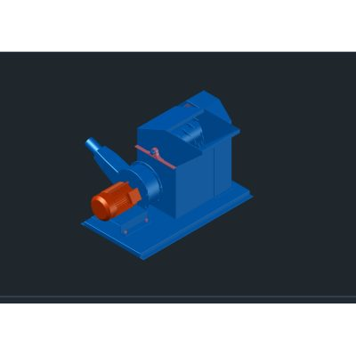 Triturador de barras de hielo 3d