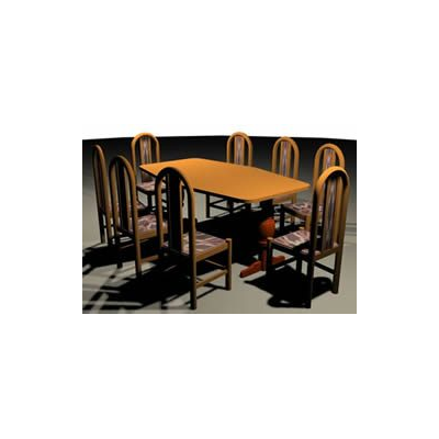 Dining room with 8 chairs
