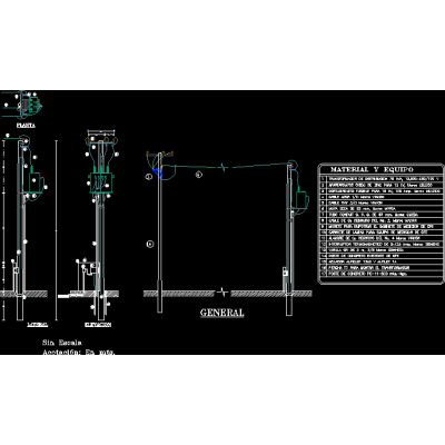 pole type substation