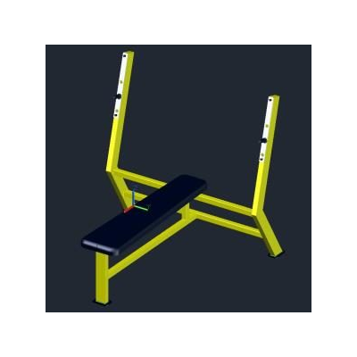 Banco para pectoral gym 3dm