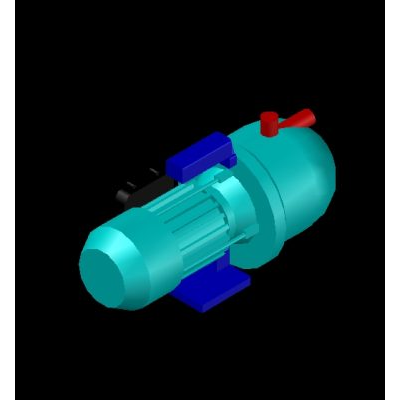 Conception de pompe à eau avec autocad 2016