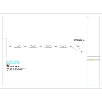 Esquema de Iluminacion para Almacenamiento de Gas
