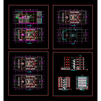 Edificio multifamiliar 300m2 (4 niveles)