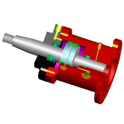Cilindro de embrague neumatico 3d