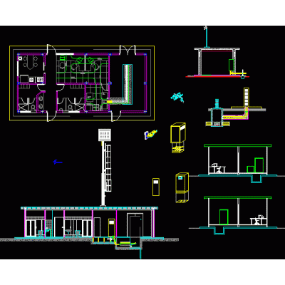 Plano ubicacion de equipos sala decontrol