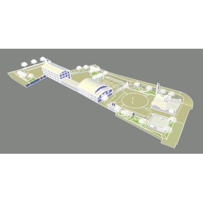 Plaza coapexco mexico 3d
